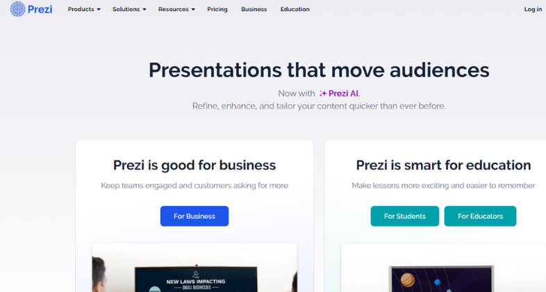 Perzi.com: AI Presentation Makers