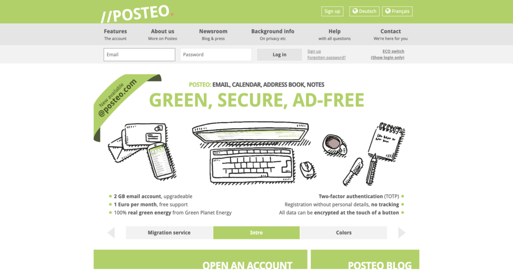 Best Email Service Providers: Posteo