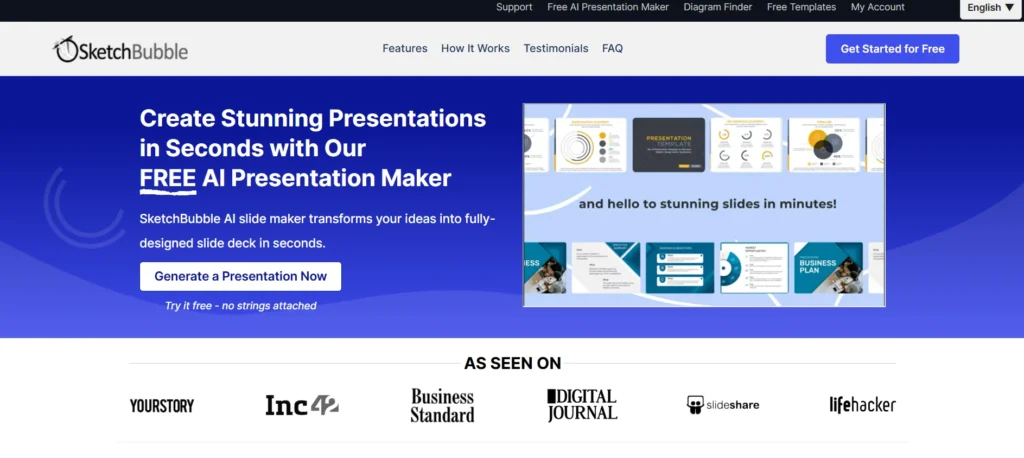 Ai Presentation Maker - SketchBubble AI