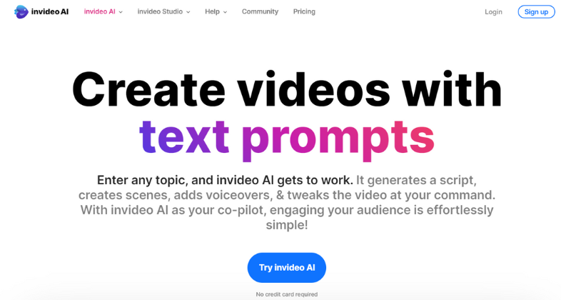 5. InVideo: Best AI Video Generator