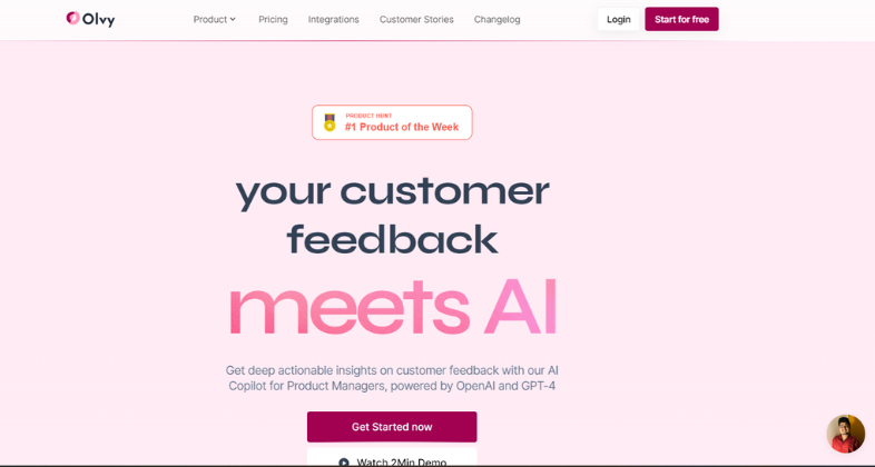 9. Olvy: AI CUSTOMER SUPPORT SOFTWARE