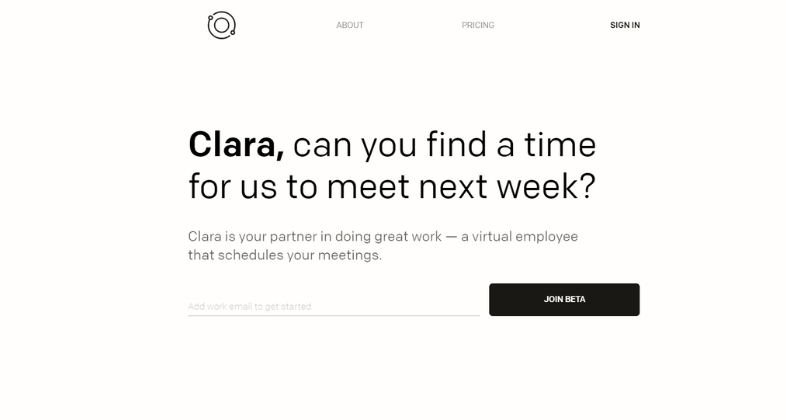 Clara: Best AI Tools For Executive Assistant