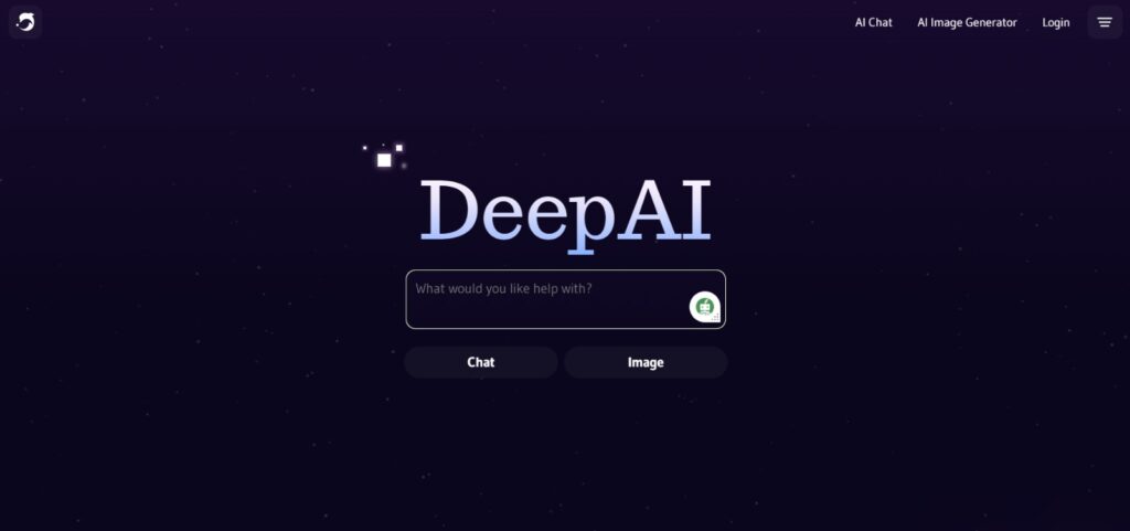 12. DeepAI: AI Image Generators