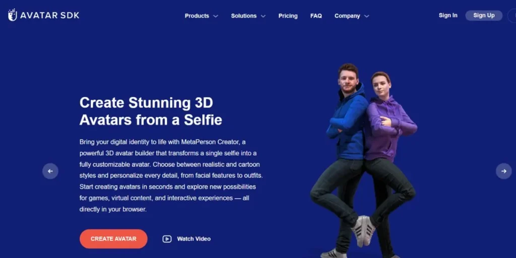 AI Avatar Generators - Avatar SDK