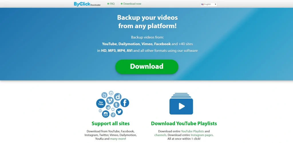 YouTube To MP4 Converters-ByClick Downloader