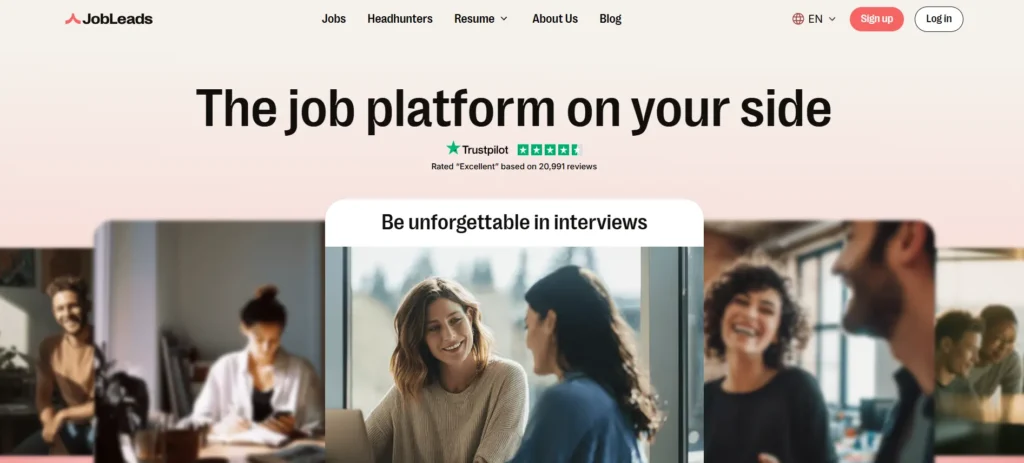 Best AI Resume Builder - Jobleads