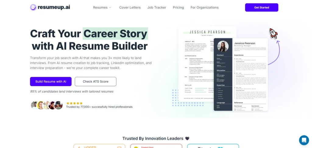 AI resume Builder - ResumeUp.AI