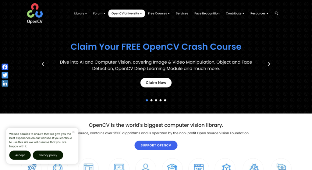 OpenCV: AI Tools for Mobile App Development