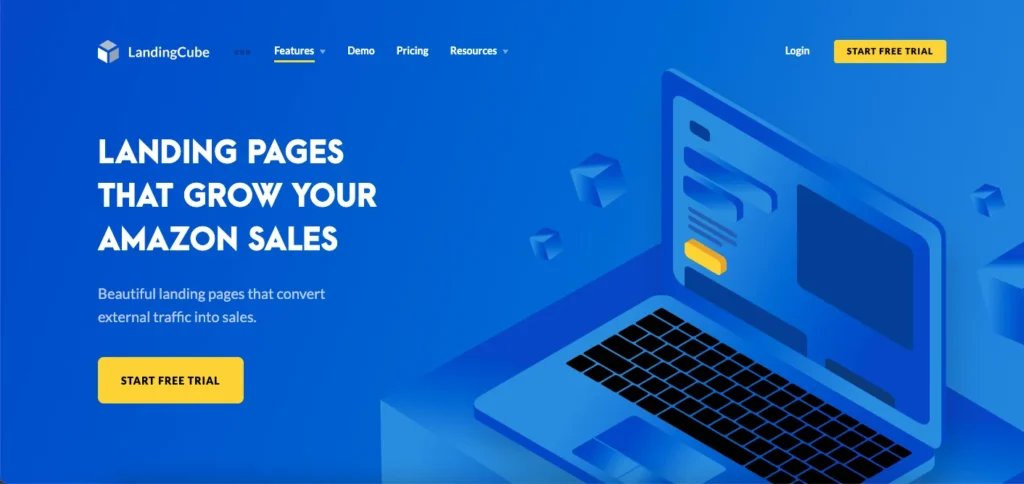 ai landing page builder - landingcube