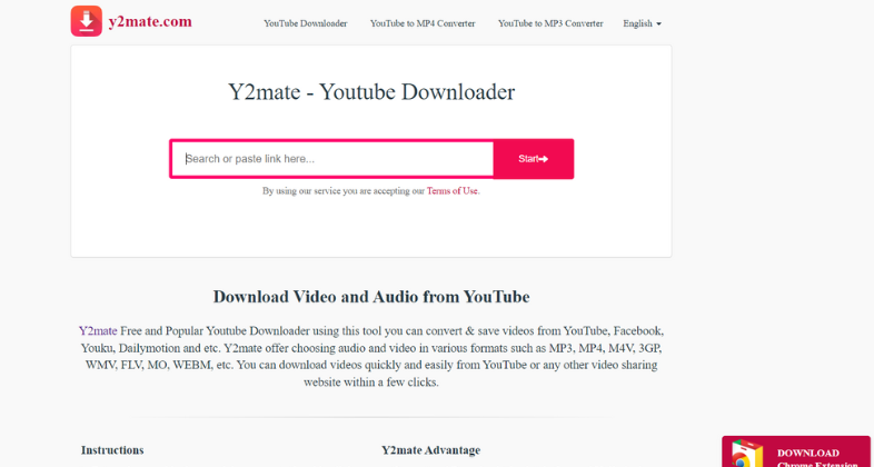 6. Y2Mate: Free YouTube to MP3 Converters