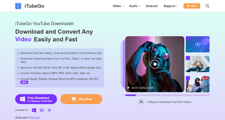 12. iTubeGo: YouTube To MP4 Converters