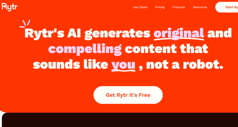 5. Rytr: AI Content Generator Tools