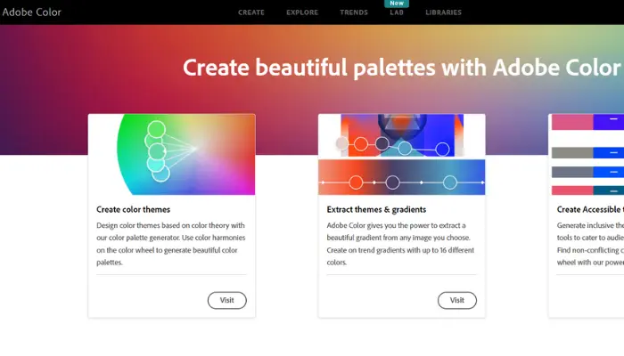 AI Color Palette Generators  Adobe Color