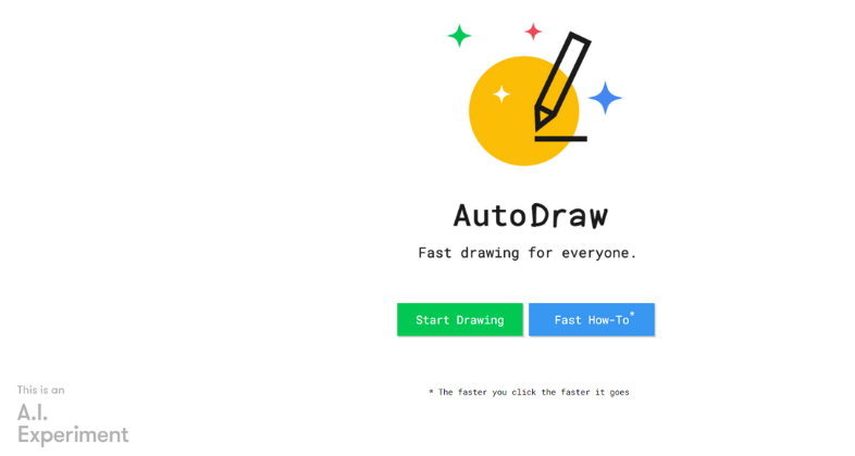 6. AutoDraw: Best AI Chrome Extensions