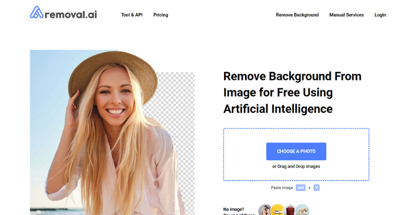 3. Removal.ai: AI Video Background Removers