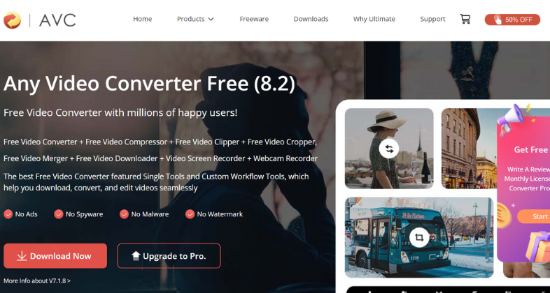 11. Any Video Converter Free: Free YouTube to MP3 Converters