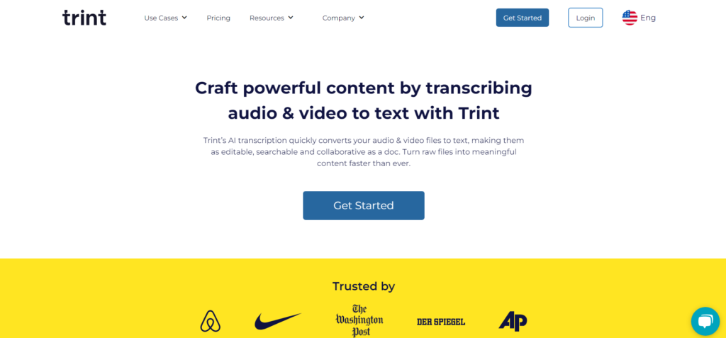 AI Transcription Tools- Trint
