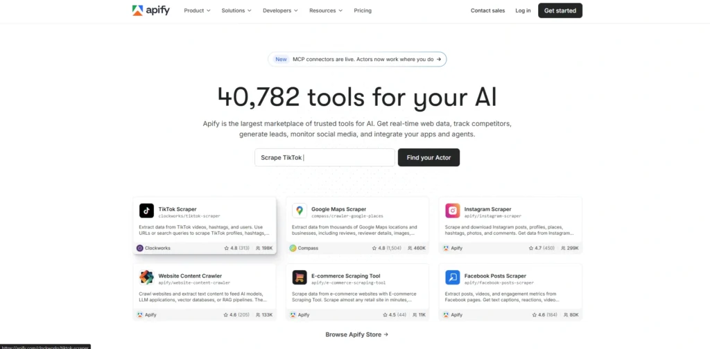 AI Data Scraping Tools-A⁠pify