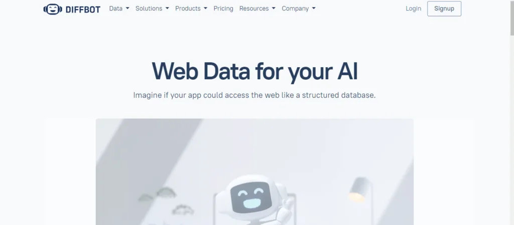 AI Data Scraping Tools- Diffbot
