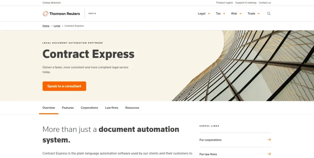 AI Tools for Lawyers - contract express