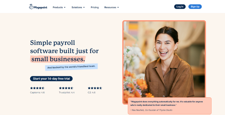 Best Payroll Software for Small Business - wagepoint