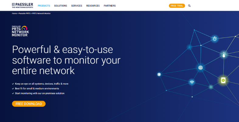 AI Tools for Network Monitoring - PRTG Network Monitor