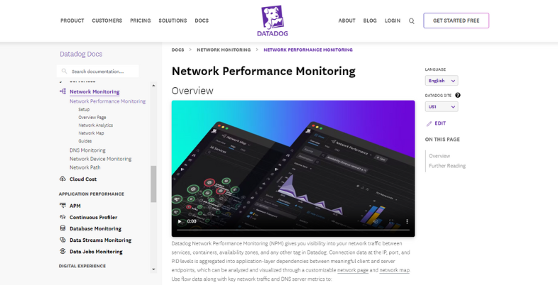 AI Tools for Network Monitoring - Datadog