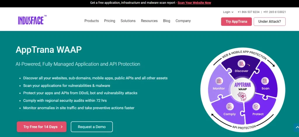 Best DDoS Protection Software - Indusface AppTrana