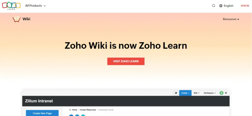 Best AI Tools for Software Documentation - Zoho wiki