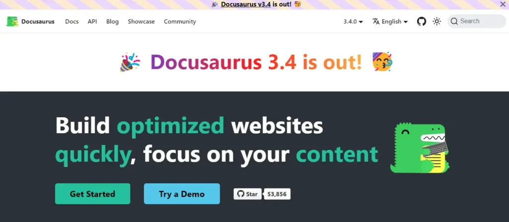 Best AI Tools for Software Documentation - Docusaurus