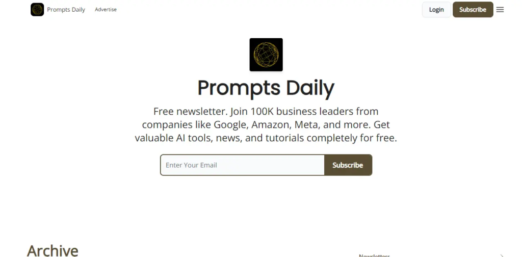 Best AI Newsletters - prompts daily