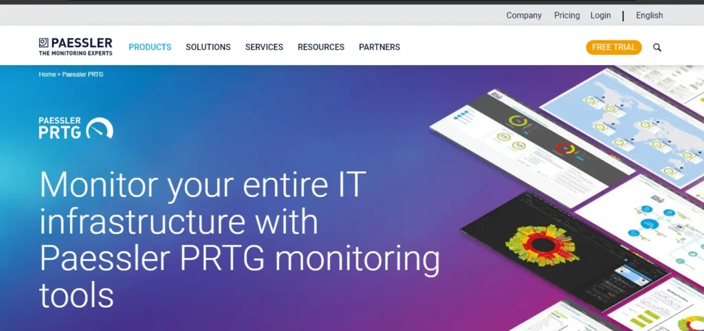 Best Hardware Monitoring Software - Paessler PRTG Network Monitor