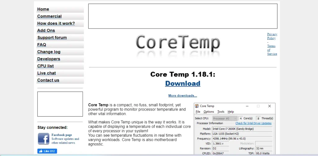 Best Hardware Monitoring Software - Core Temp