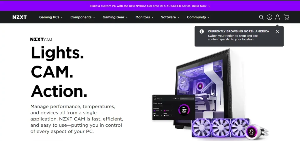 Best Hardware Monitoring Software - NZXT CAM