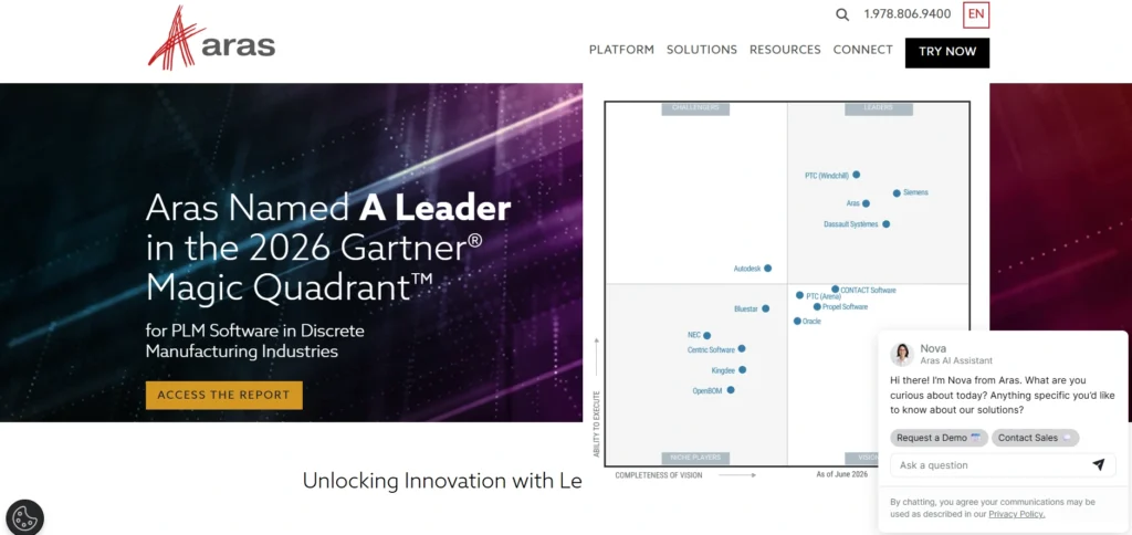 Product Lifecycle Management Software- Aras Innovator