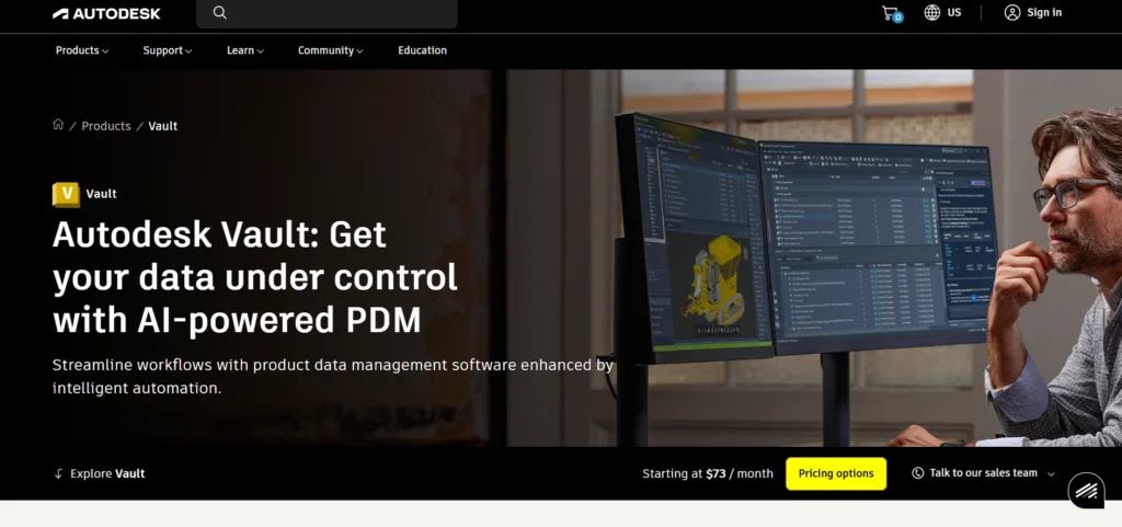 Product Lifecycle Management Software- Autodesk Vault