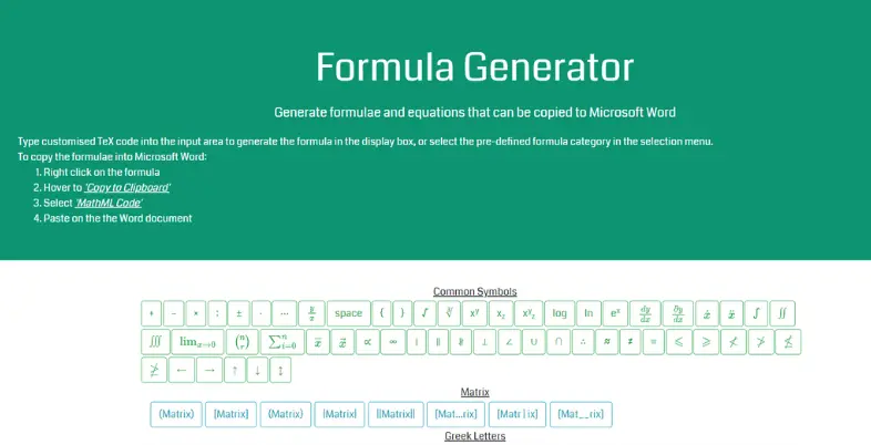 Best Excel Formula Generators - Formula Generator