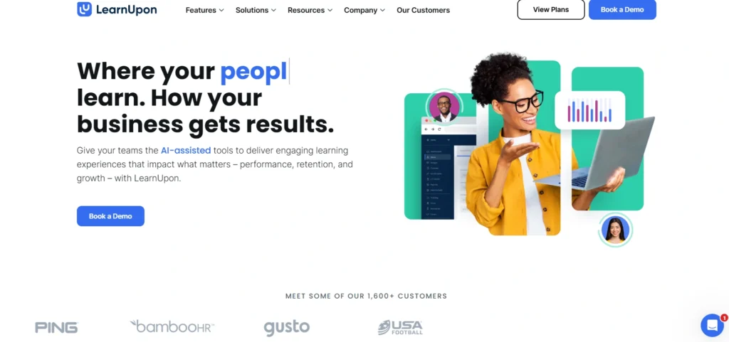 healthcare lms- LearnUpon