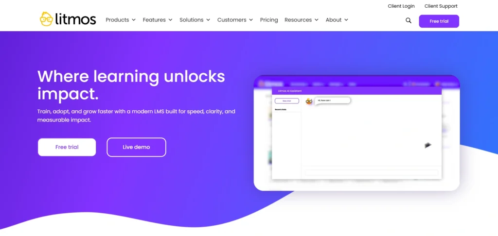 healthcare lms-Litmos 