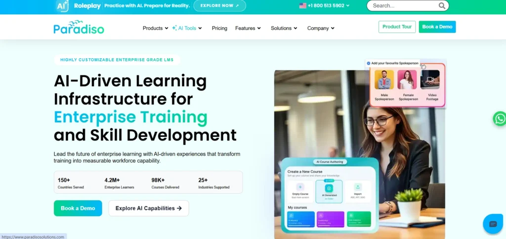 healthcare lms-Paradiso LMS