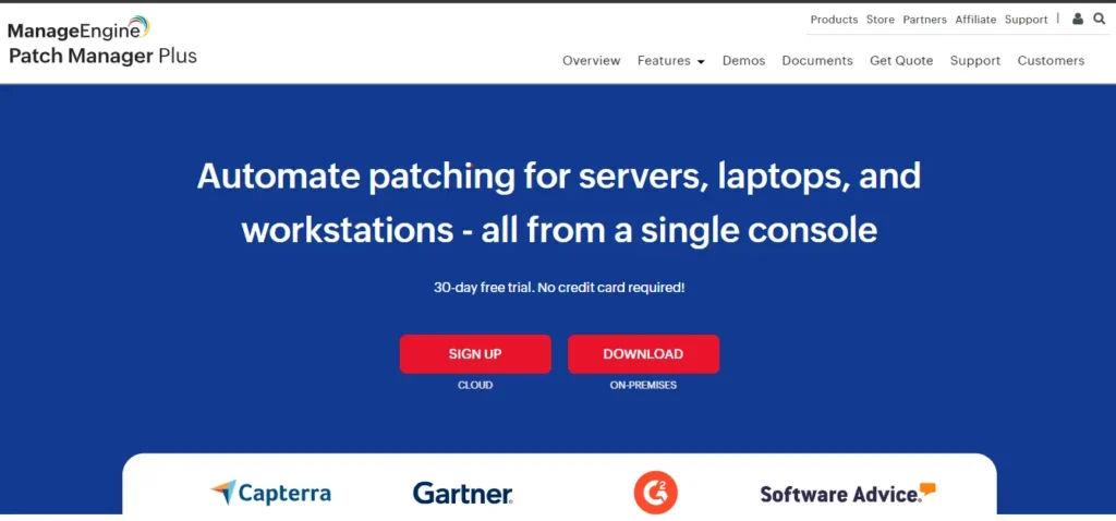 Patch Management Software -ManageEngine Patch Manager Plus