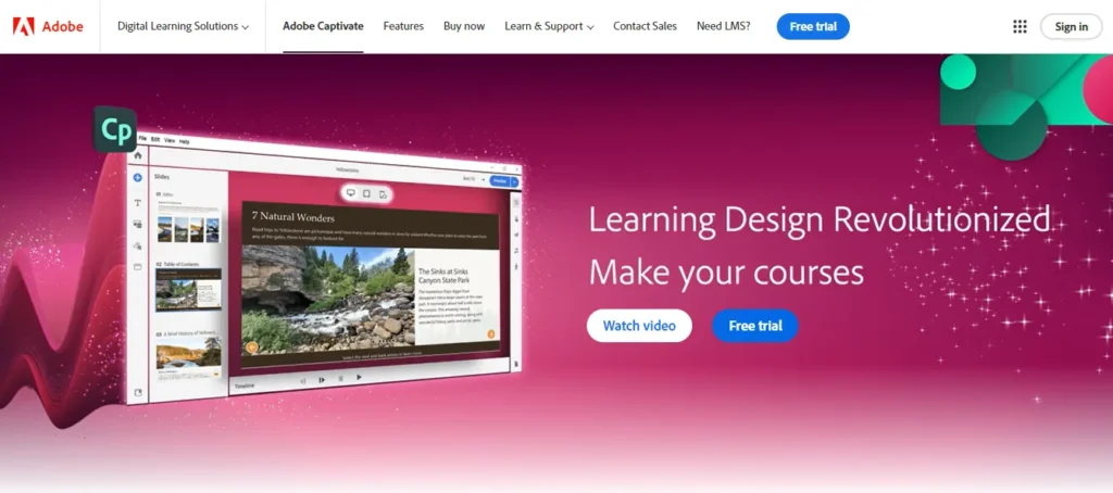 Best SCORM Authoring Tools for e-Learning - Adobe Captivate