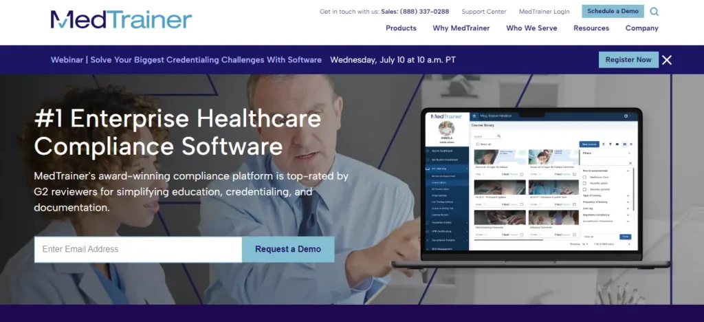 Best Healthcare LMS - medtrainer