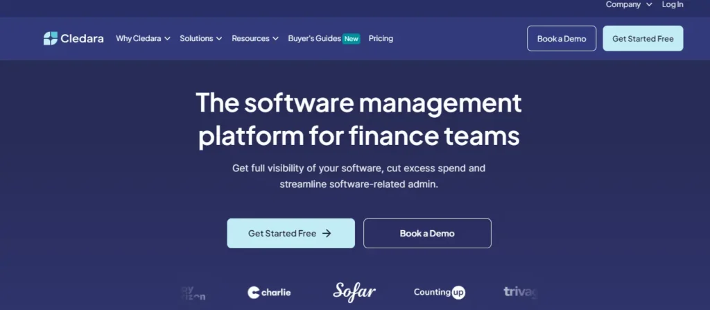 SaaS Management Platforms - Cledara