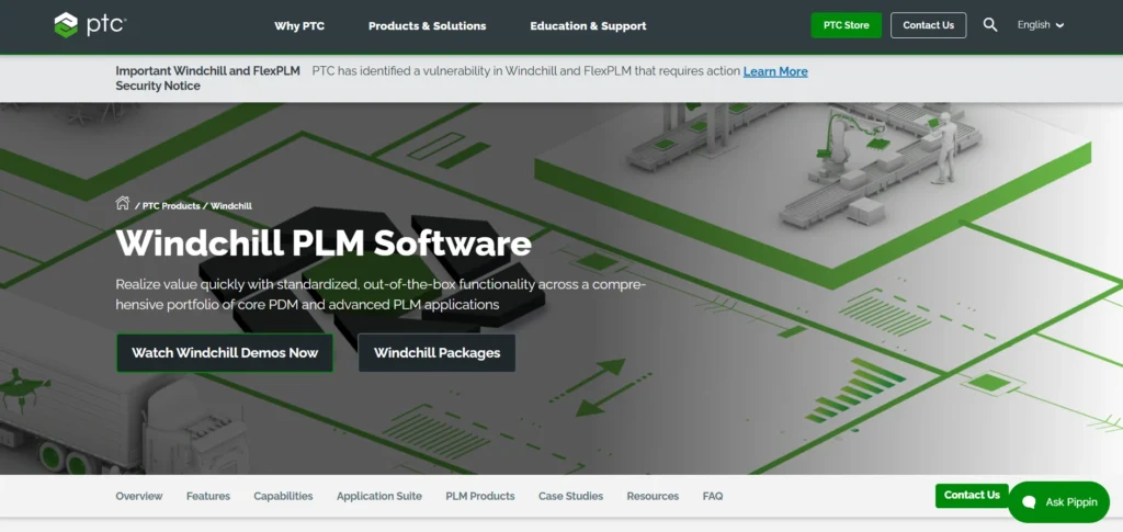 Product Lifecycle Management Software- PTC Windchill