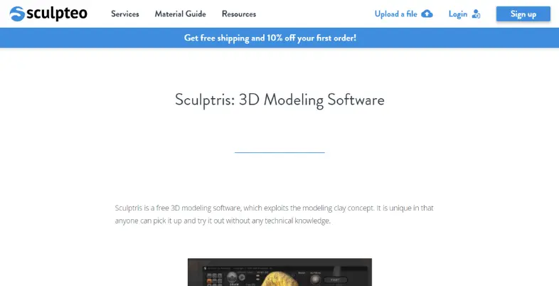 Best 3D Modeling Software - Sculptris