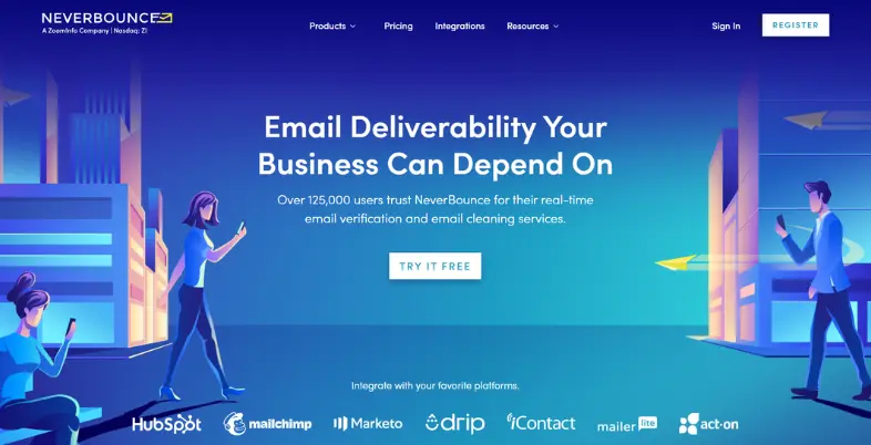 Top Email Verification Tools - NeverBounce