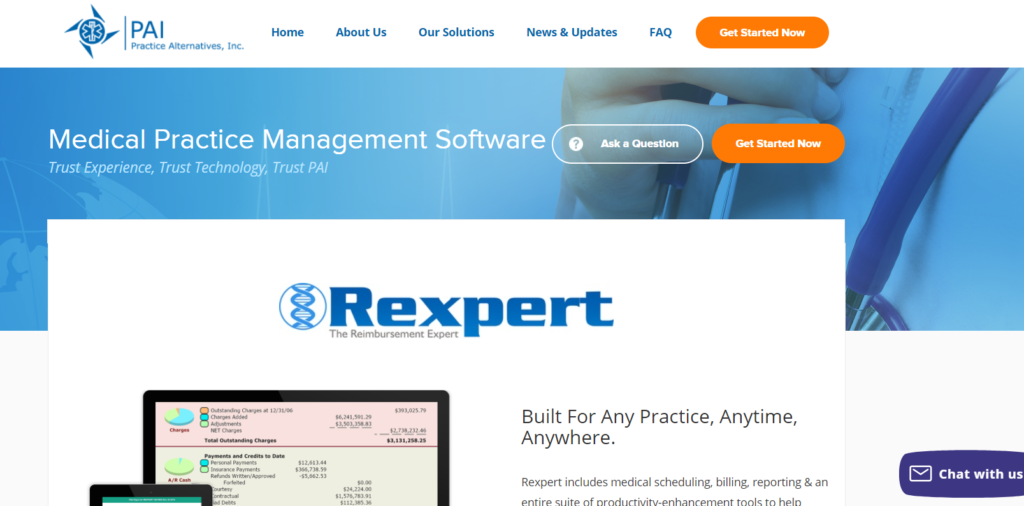 medical billing software - rexpert