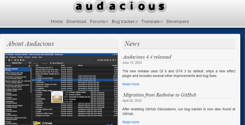 Best DeaDBeeF Music Player Alternatives -Audacious