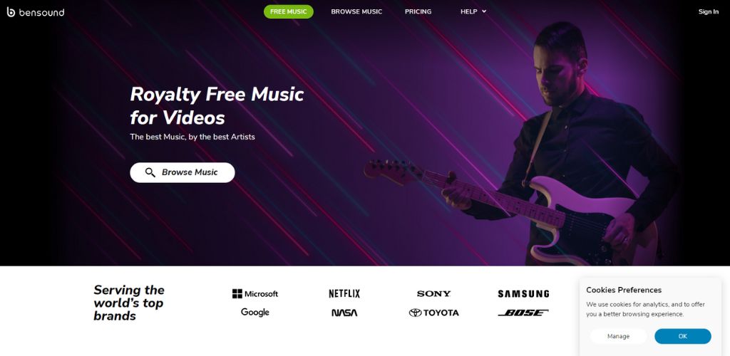 Copyright Free Music Websites